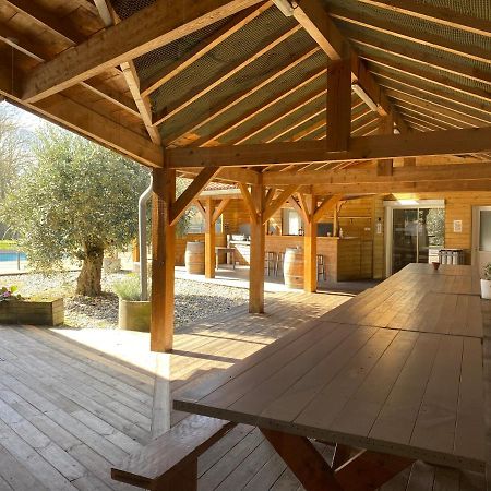 Ensemble De 3 Villas Avec Piscine Chauffee, Esprit Detente Sanguinet Exteriör bild