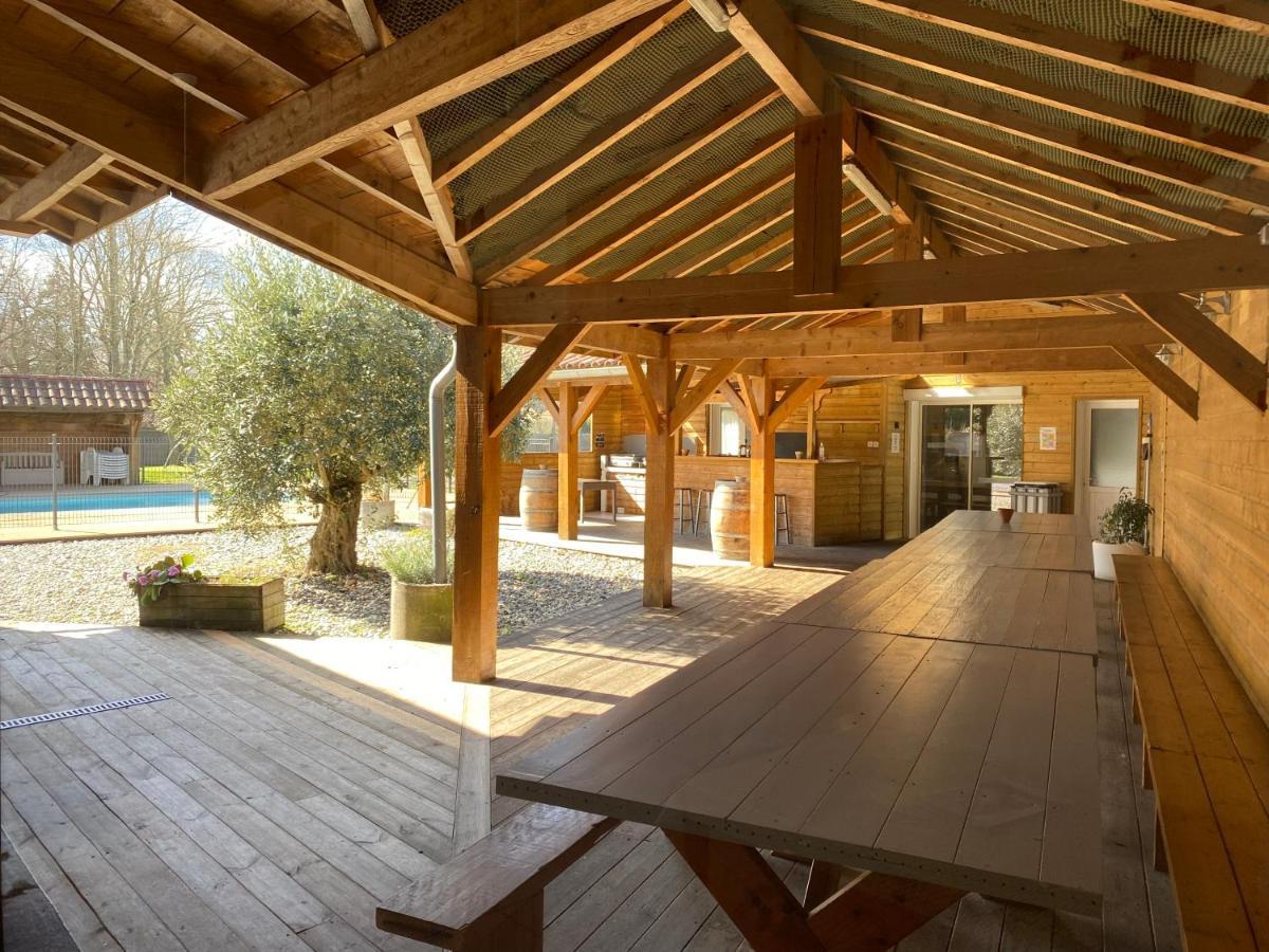 Ensemble De 3 Villas Avec Piscine Chauffee, Esprit Detente Sanguinet Exteriör bild