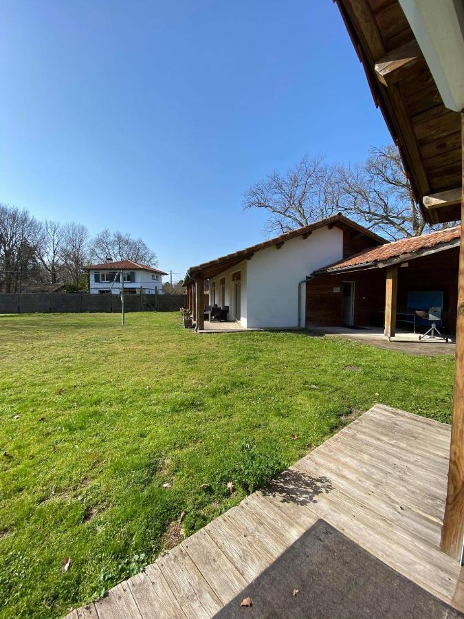 Ensemble De 3 Villas Avec Piscine Chauffee, Esprit Detente Sanguinet Exteriör bild